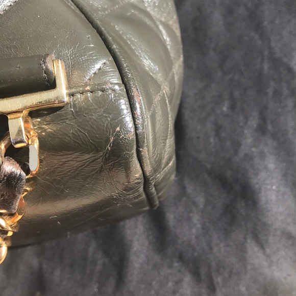 Add’l pics of Taupe jumbo CHANEL backpack - Picture 4 of 8